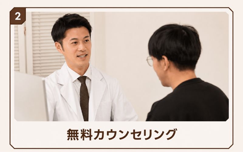 メンズライフクリニック 包茎手術 カウンセリング