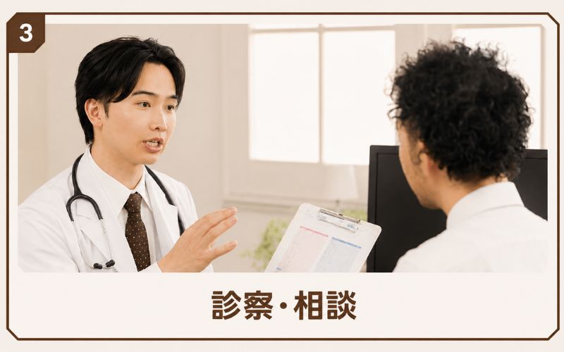 メンズライフクリニック 包茎手術 診察 相談