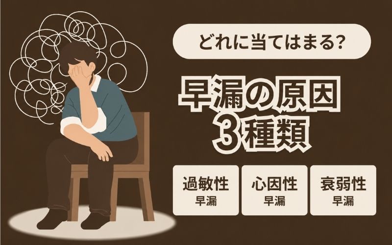 早漏　原因　種類