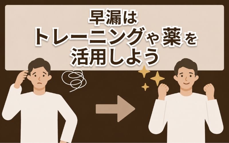 早漏　トレーニング　薬