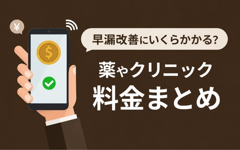 早漏　原因　対策　料金